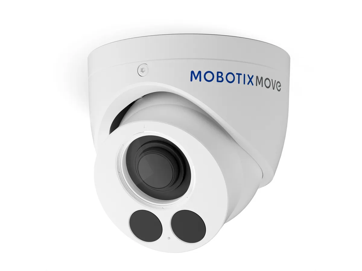 Mobotix Move Vandal Turret-Kamera, 5MP, 31°-103°, IR bis 30m