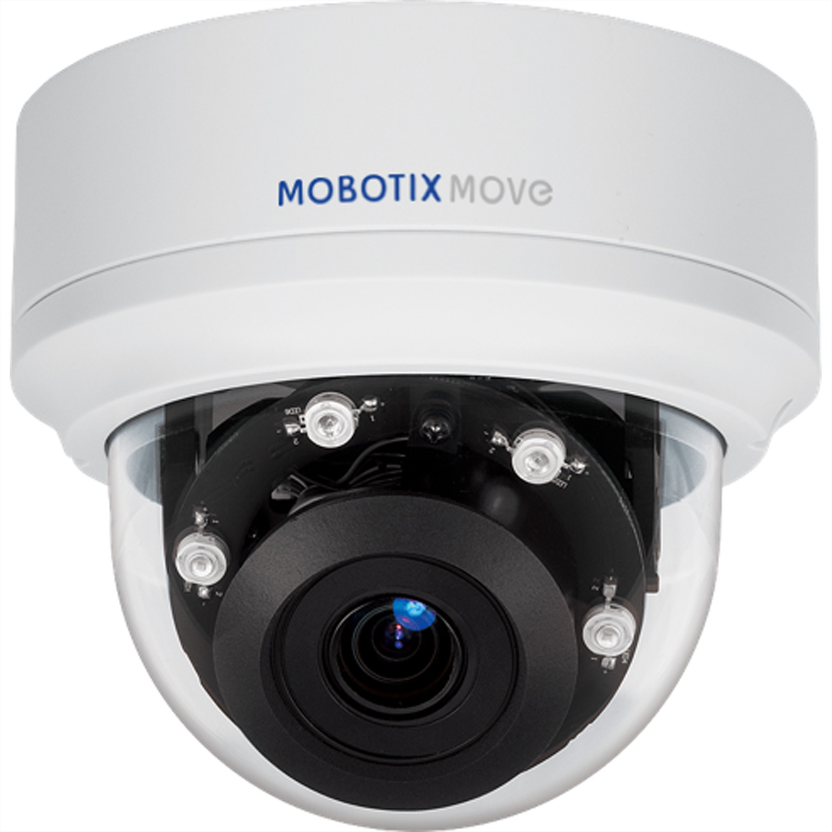 Mobotix Move Vandal Dome-Kamera, 2MP, 34°-91°, IR bis 40m